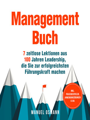 cover image of Management Buch